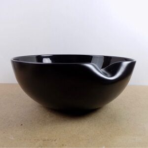 AMAZING Condition 11.25” Elsa Peretti Tiffany co black terracotta bowl